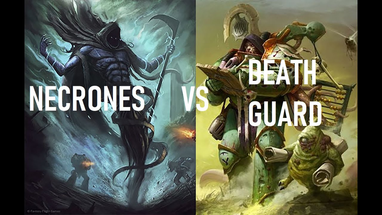 ¡NECRONES VS DEATH GUARD! Batalla 2000 PTS  Warhammer 40K
