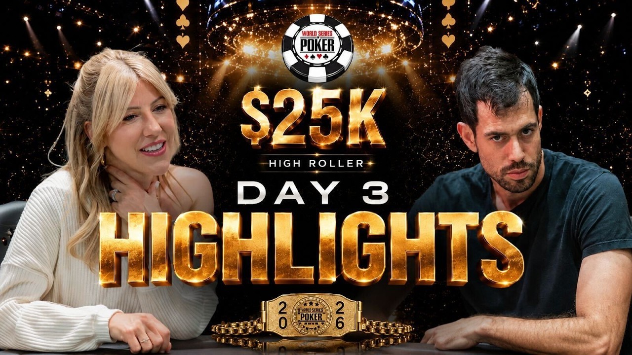 HIGHLIGHTS | $25,000 NLH High Roller | Day 3