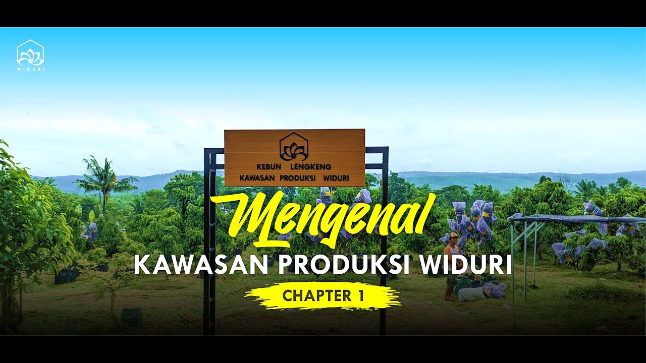 MENGENAL KAWASAN PRODUKSI WIDURI (CHAPTER 1)