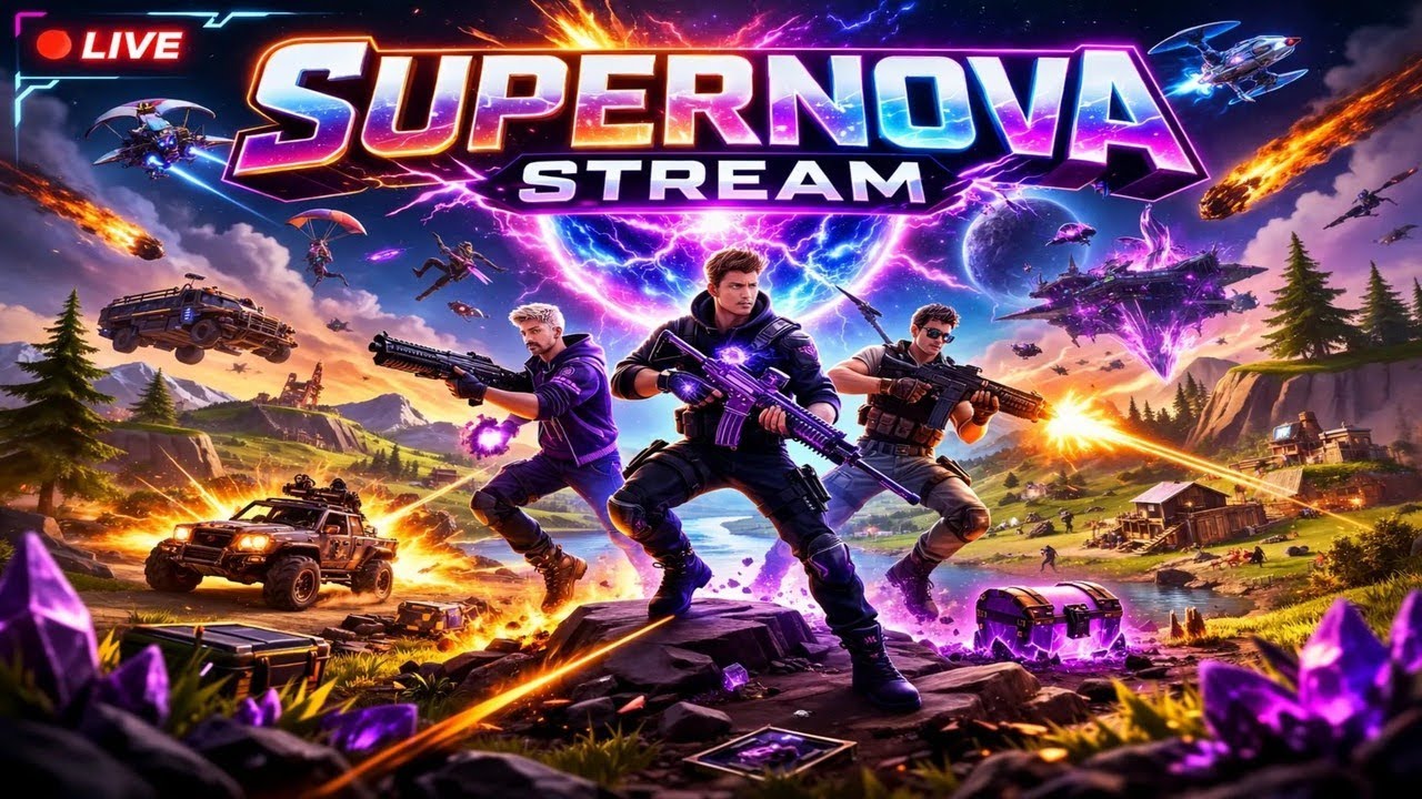 Fortnite මැප් එකේ අනාගතය සොයා යන ගමන | Time Travel Live Stream 🚀