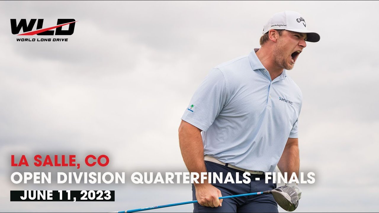 2023 World Long Drive La Salle, CO | Open Division Round of 16, Quarters, Semis & Finals
