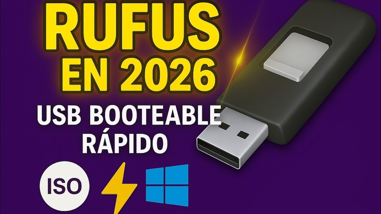 Cómo usar Rufus en 2026 | Crear USB Booteable Fácil y Rápido