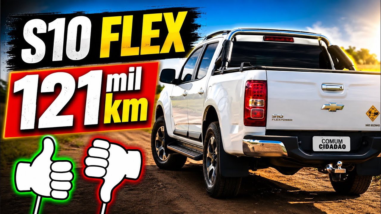 S10 LTZ 2.4 FLEX 121 MIL KM VALE A PENA? CONSUMO GASTOS DESPESAS FIXAS E OPINIÃO DO DONO