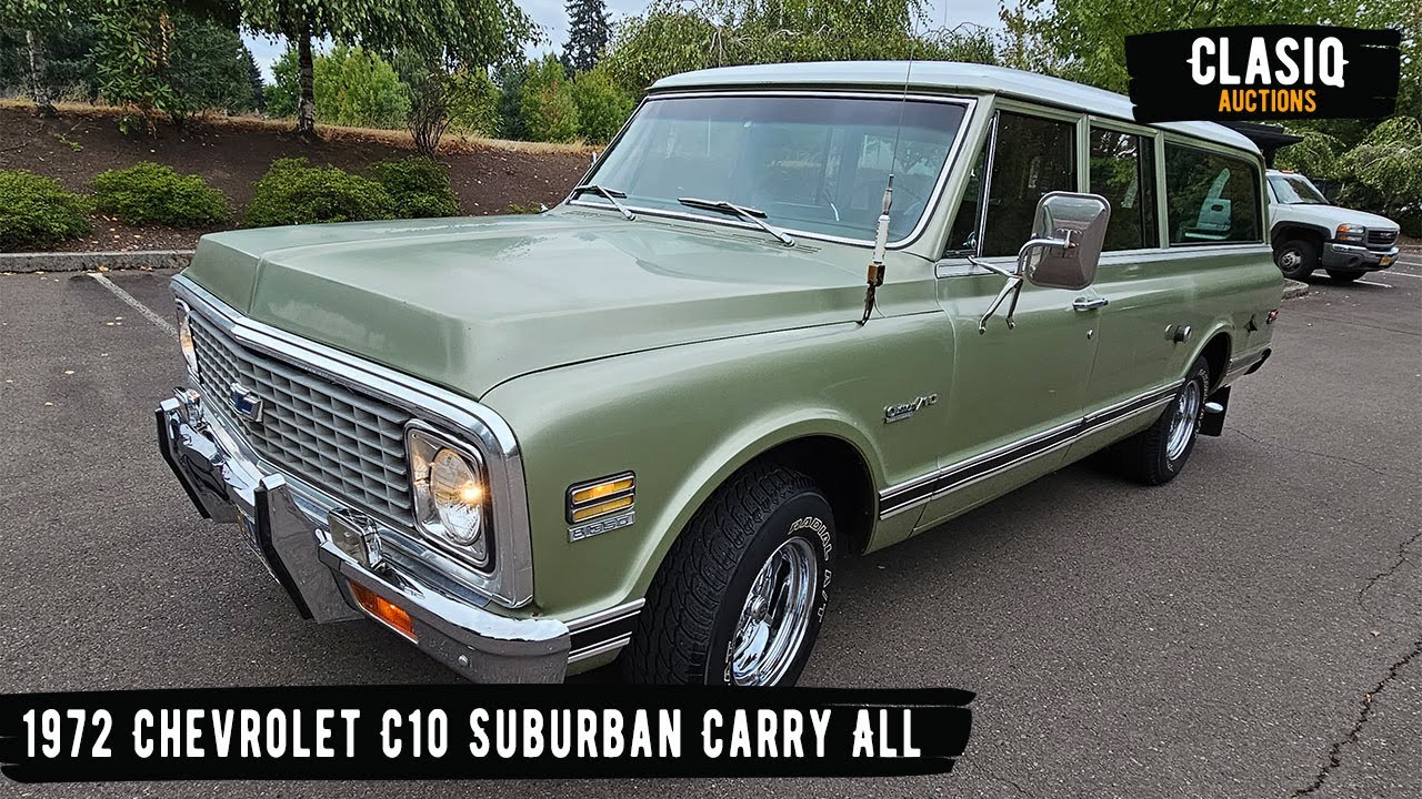 1972 Chevrolet C10 Suburban Carry All Walk Around