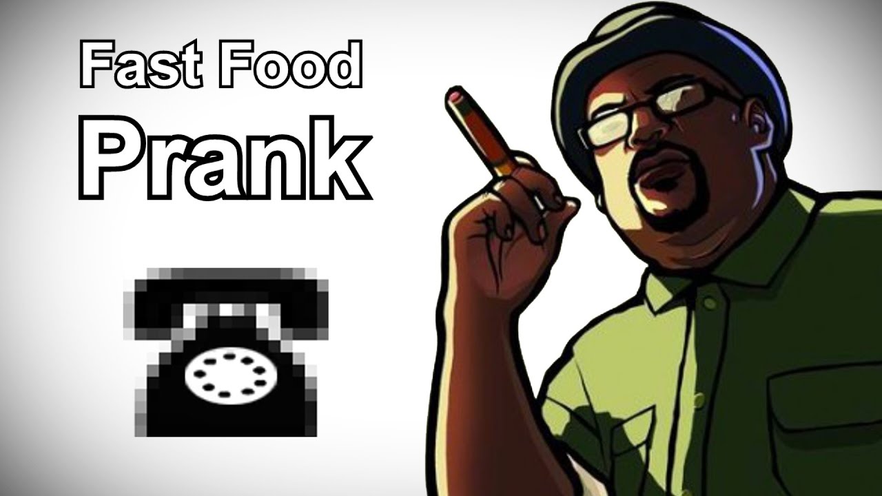 Big Smoke Dzwoni Do McDonalds - Grand Theft Auto Prank-Telefon