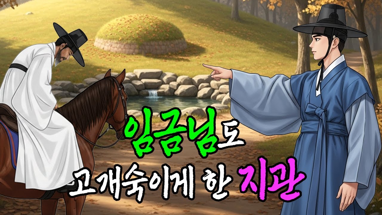 임금님도 고개 숙이게 만든 지관 |야담·민담·전설·설화·옛날이야기