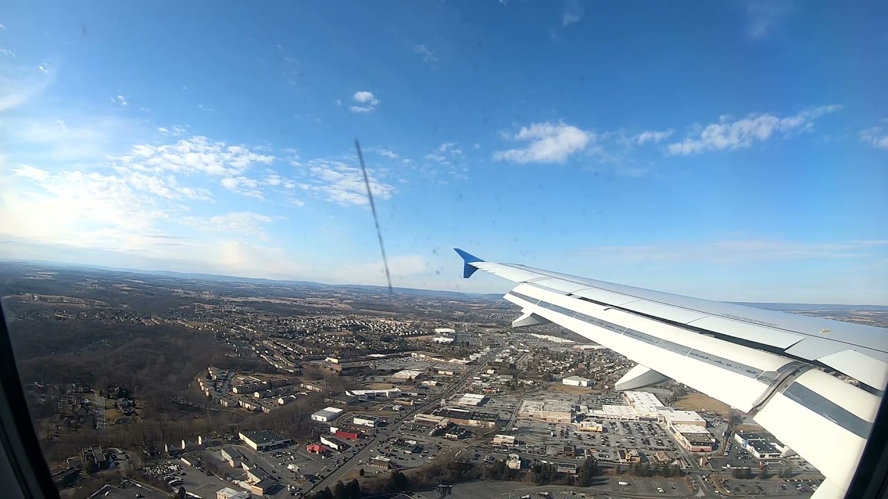 Allegiant Air A320: Landing in Lehigh Valley/Allentown PA