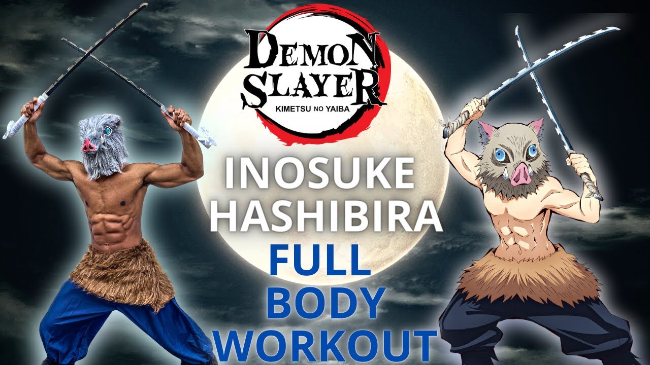 Demon Slayer | Inosuke Hashibira Full Body Workout (Follow Along)