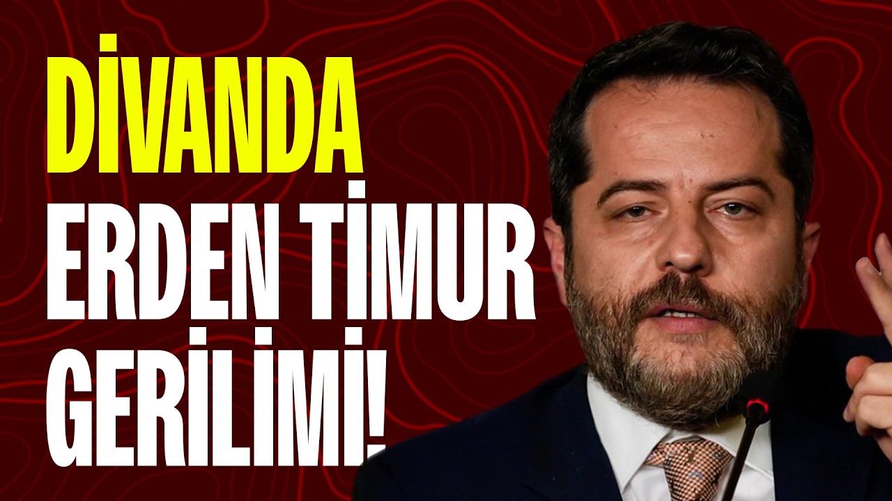 Galatasaray divan üyesi, Erden Timur'u öyle şeylerle suçladı ki... Metin Öztürk yerinden hopladı!