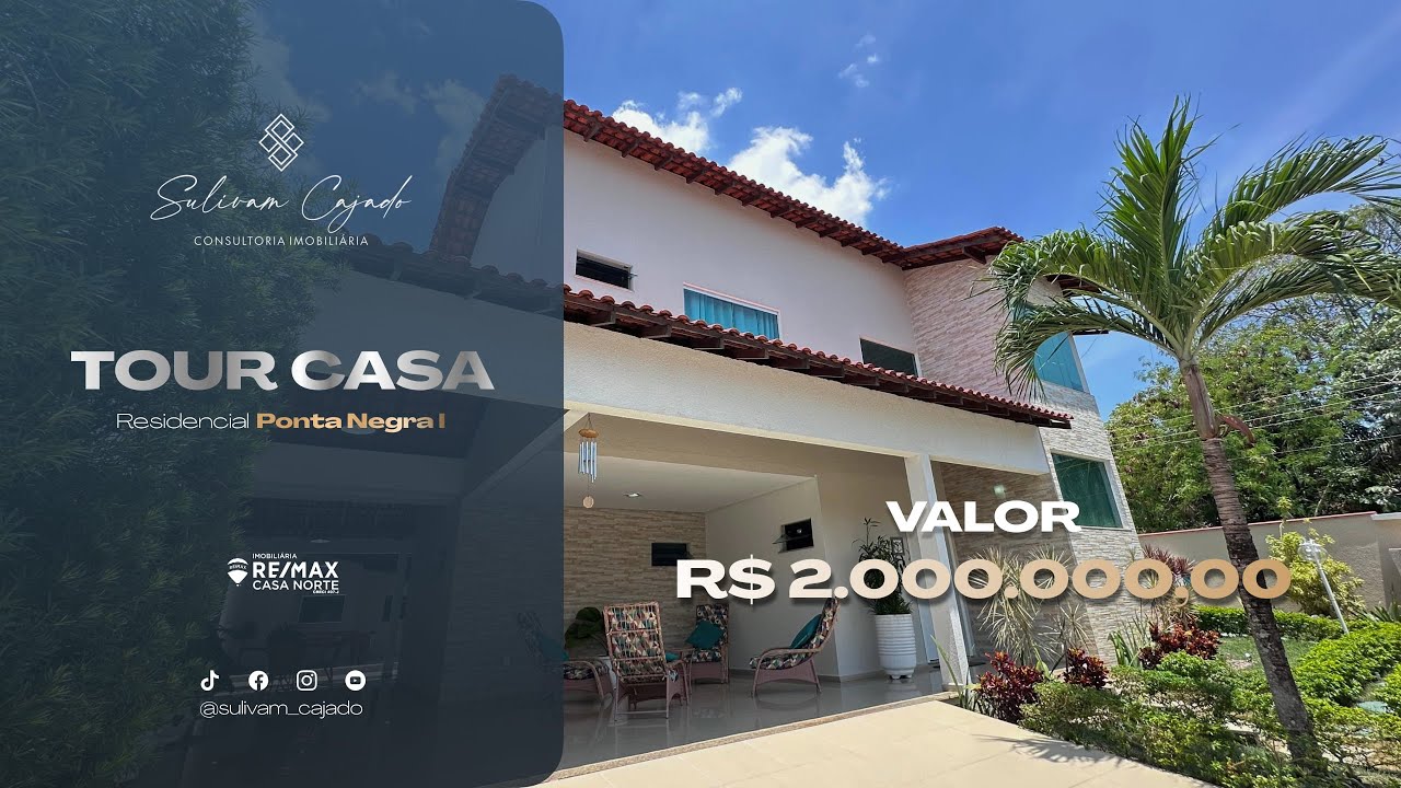 Luxo e Conforto na Ponta Negra: Seu Novo Lar, Único em Manaus!