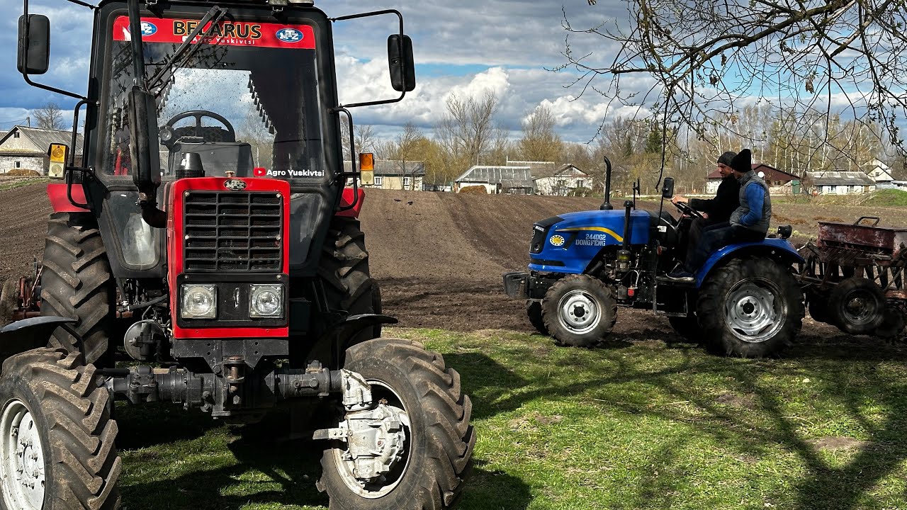 Сіємо ярий ячмінь🌾Підготовка площі під посів// Компактор Kverneland робить картину// Новий DongFeng