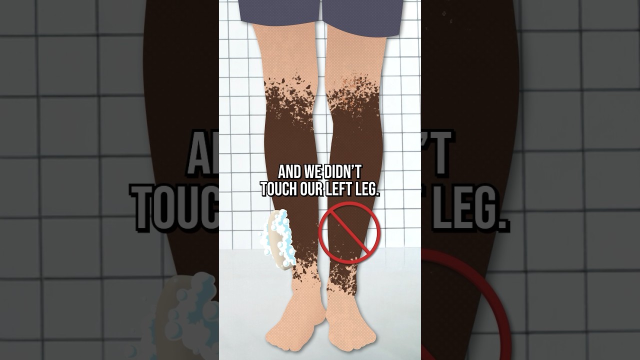 STOP Washing Your Legs! 🤢 #shorts
