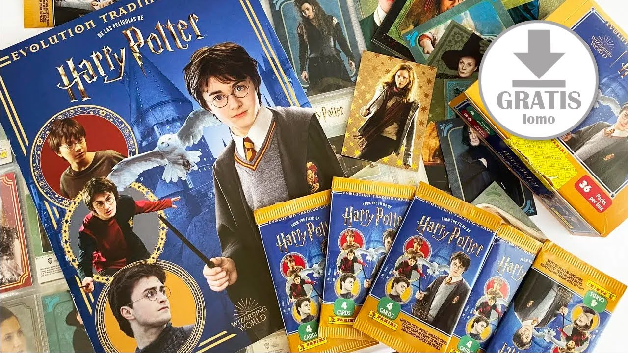 ¿Será imposible completarla? ⚡️ Evolution Trading Cards HARRY POTTER Panini ⚡️ Lomo GRATIS