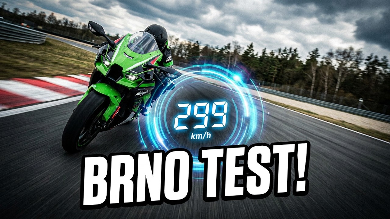 Kawasaki Ninja ZX-10R Test Automotodrom Brno