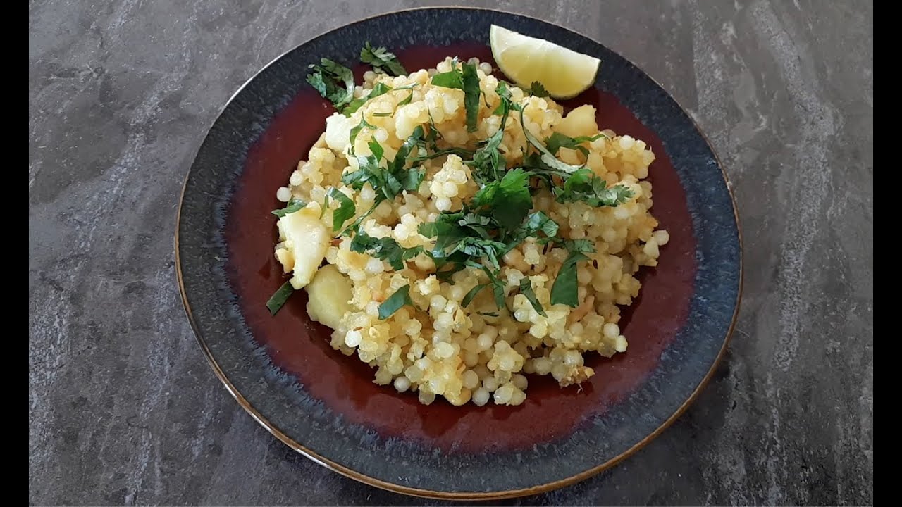 O Que os Indianos Comem no Dia de Jejum - Uma Delicia de Sagu Salgado!
