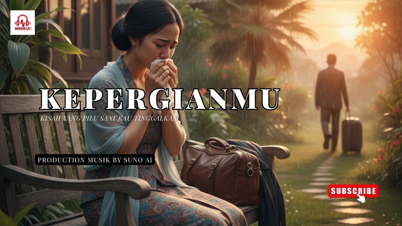 KEPERGIANMU - MUSIKQU AI ( Official Lirik Lagu )