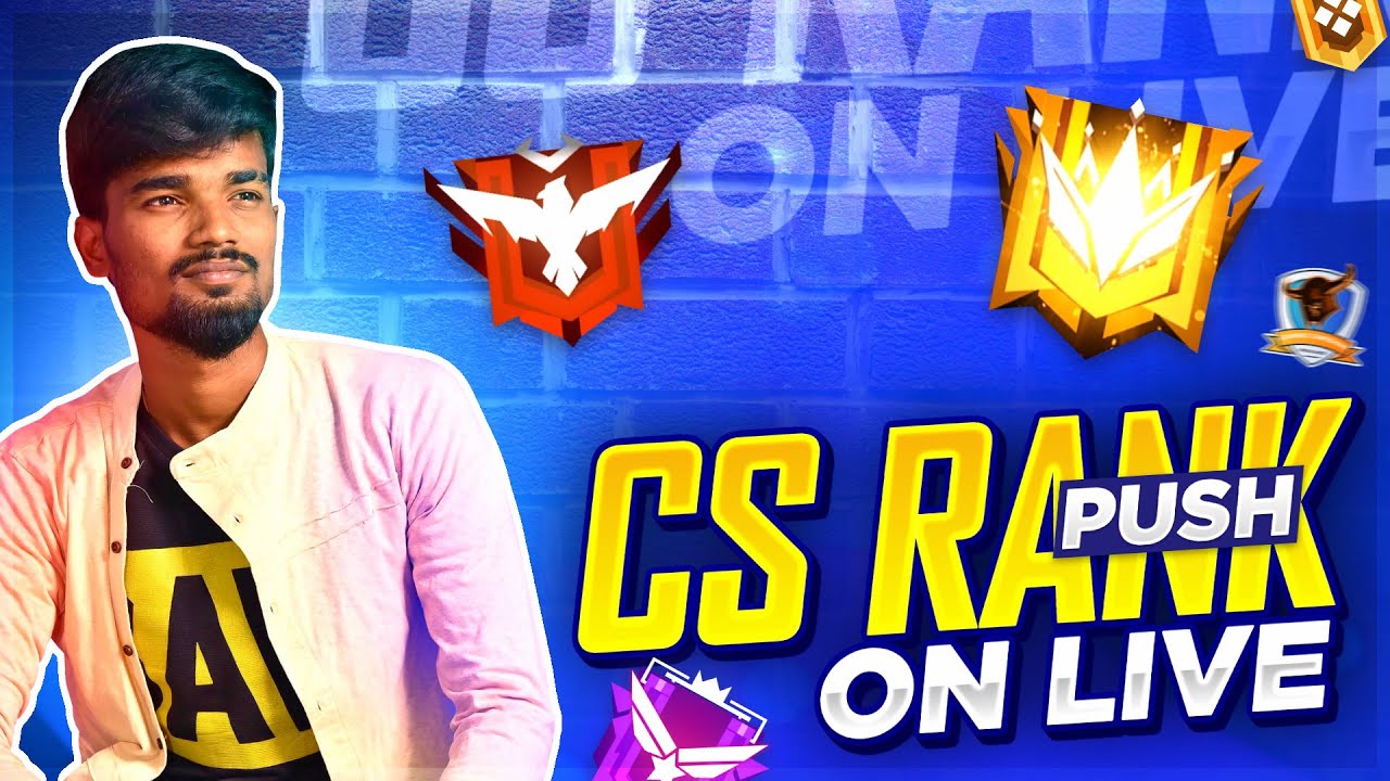 FREE FIRE CS RANK GRANDMASTER PUSHING || NARI KUTTAM IS BACK!! || GAMING TAMIZHAN