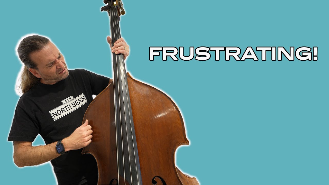 Why is my double bass BUZZING?!? (REACT video)