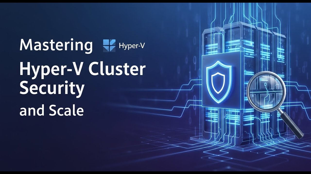 Hyper-V Cluster Security and Scale