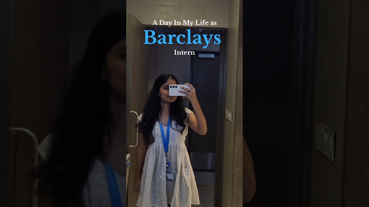 POV: You&rsquo;re a Barclays Intern for a Day  #pune  #InternshipDiaries #BarclaysIntern #InternLife