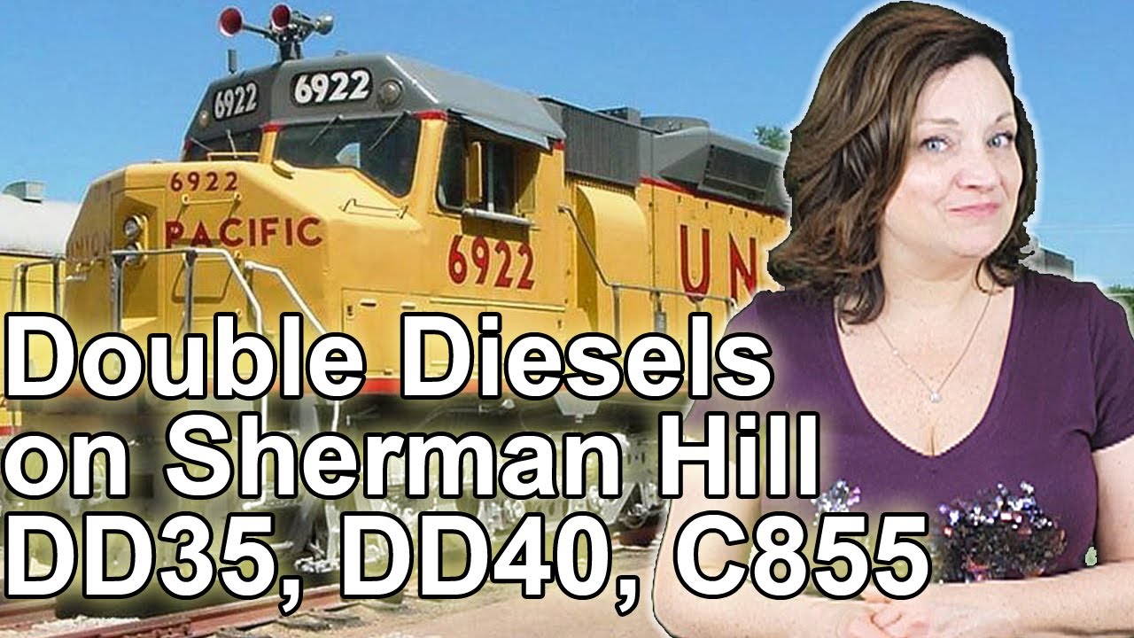 Union Pacific Double Diesels on Sherman Hill - DD35, DD35a, DDA40X Diesels