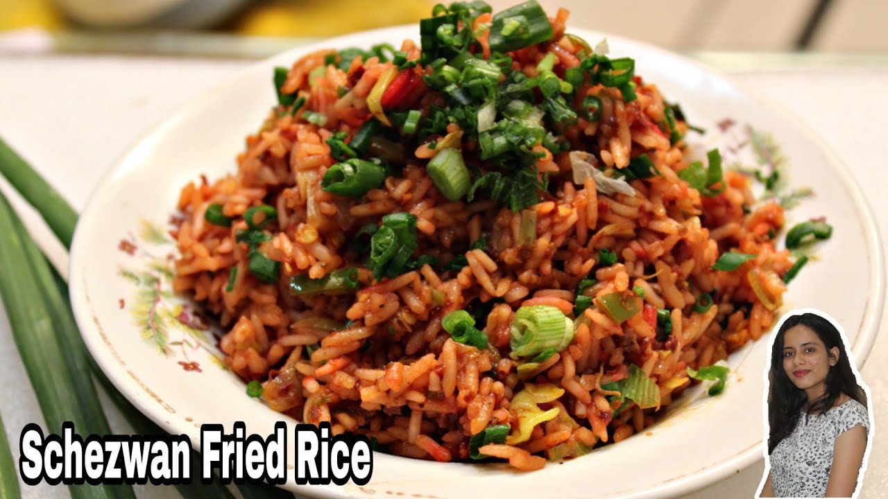 Schezwan Fried Rice Recipe in Hindi | How to Make Street Style Schezwan Fried Rice | Fried Rice
