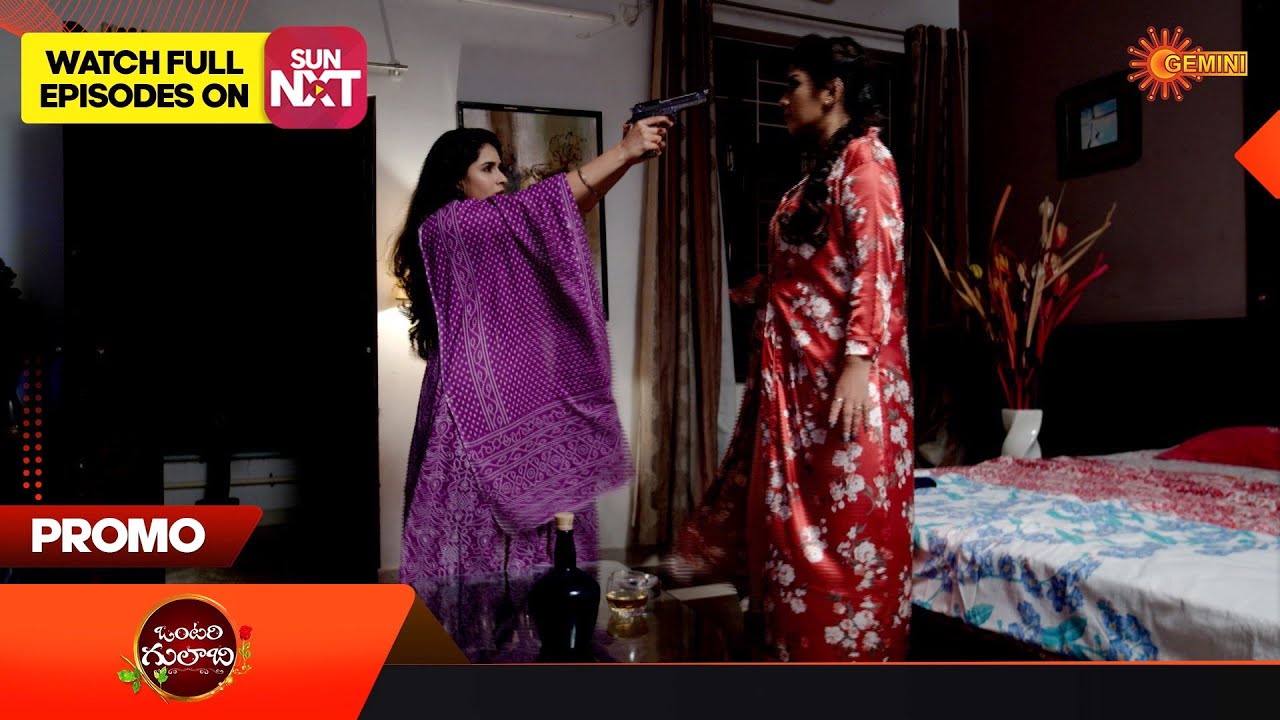 Vontari Gulabi - Promo | 28 August 2023 | Telugu Serial | Gemini TV
