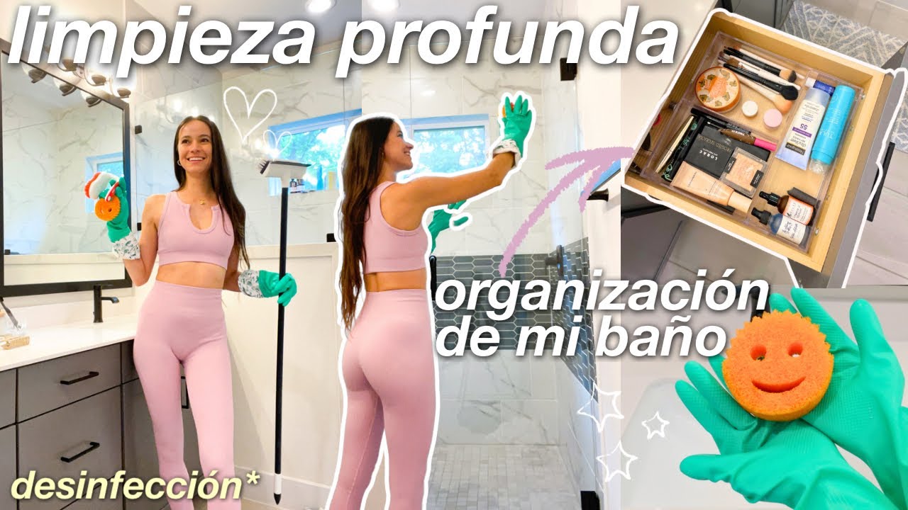 Lavando + Organizando mi baño VLOG