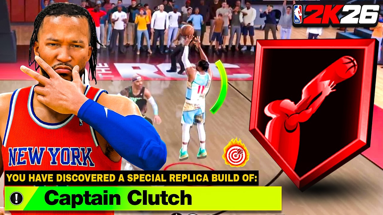 This JALEN BRUNSON BUILD is AMAZING in RANDOM REC on NBA 2K26! BEST POINT GUARD BUILD
