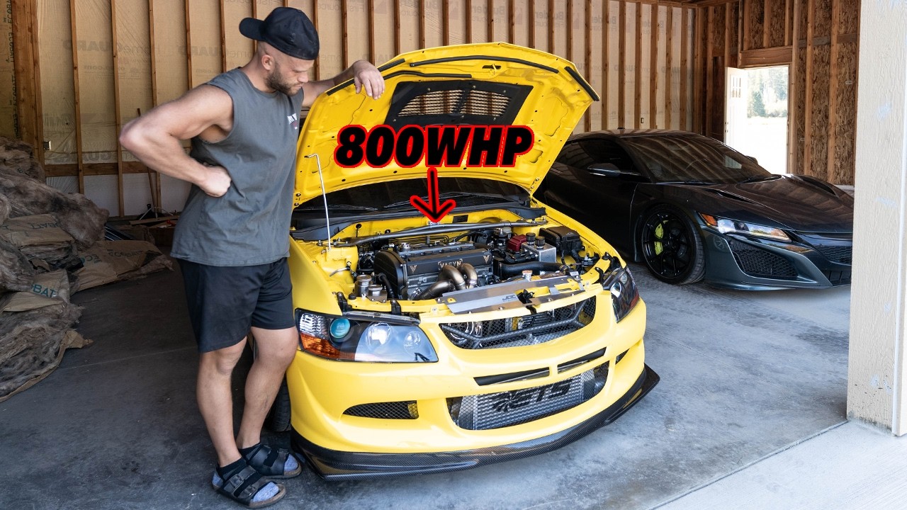BUILDING MY 800WHP EVO 8 (then it immediately breaks)