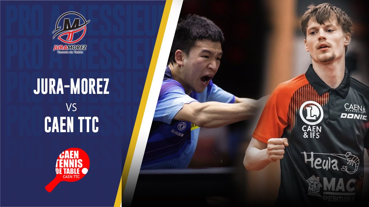 Xiang PENG vs Anders LIND | Jura-Morez - Caen TTC | PRO A