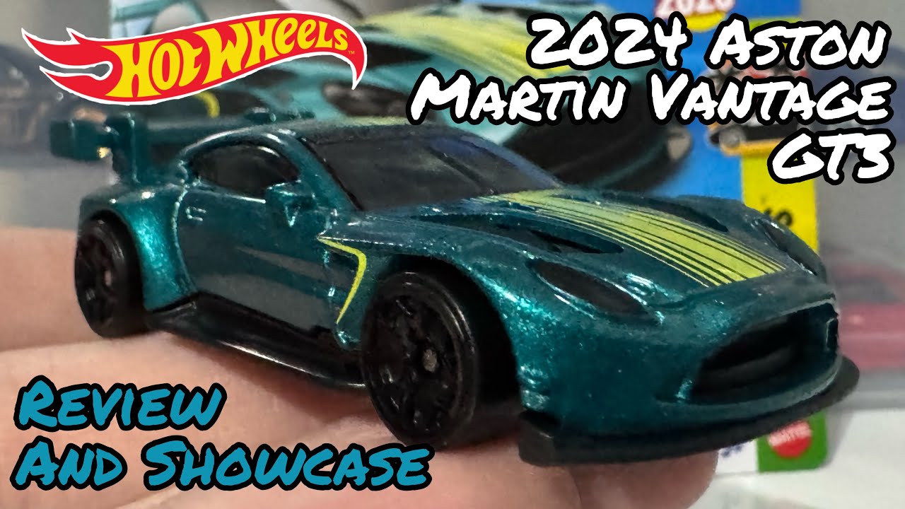 Hot Wheels 2024 Aston Martin Vantage GTE (2026 F Case) Review And Showcase!
