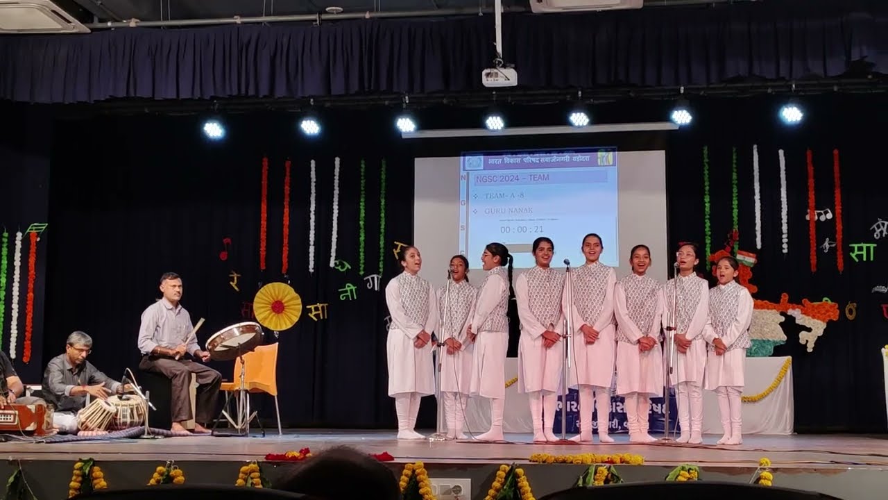 BVP NGSC , Group Song , Category B ( Hindi ),  Team Navrachna school  (Vadodara, Sayaji Nagri Zone)