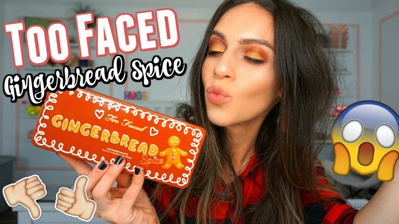 Too Faced GINGERBREAD SPICE Palette | Review & Swatches