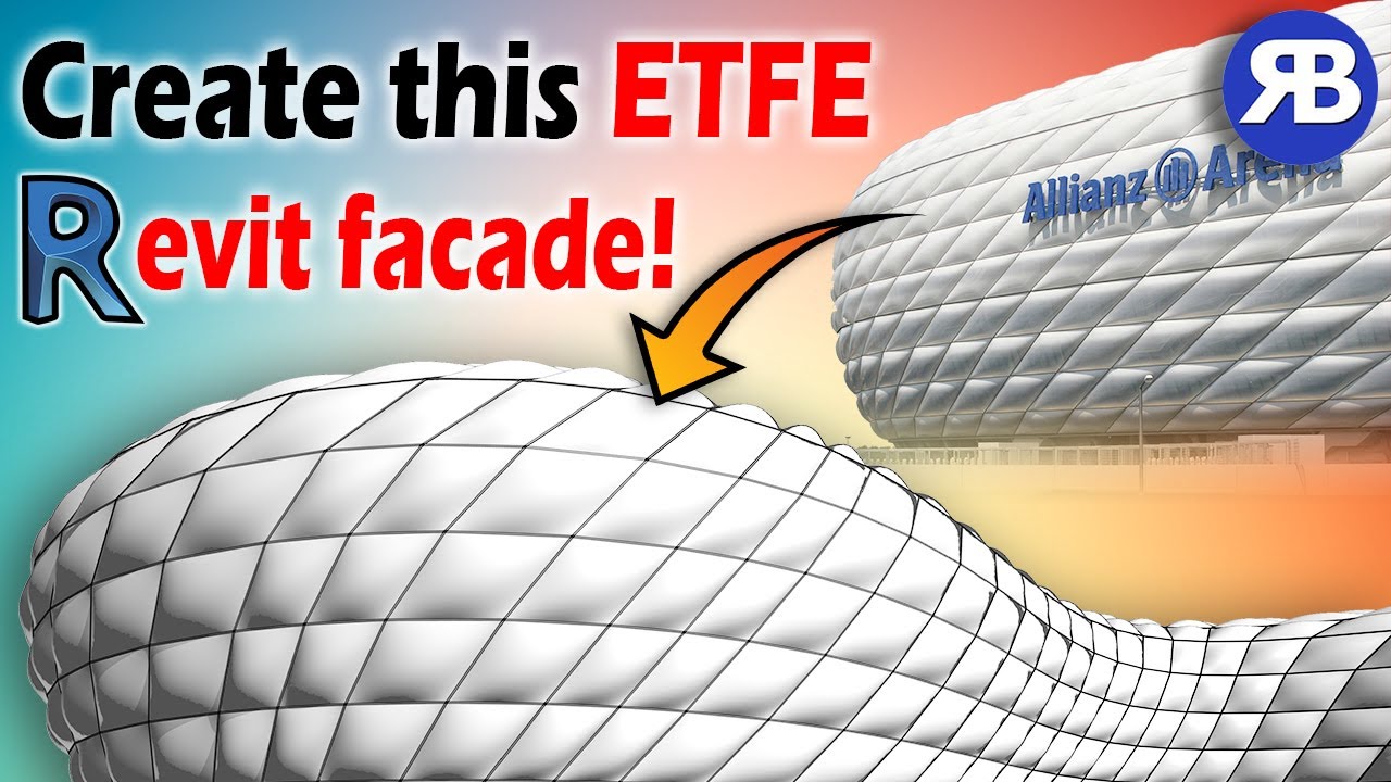 Revit Snippet: Create EFTE facade with Curtain Panels