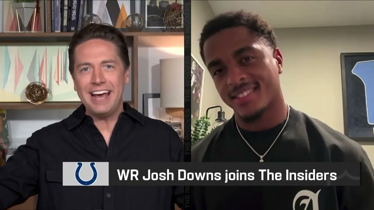 Indianapolis Colts WR Josh Downs on his QB Daniel Jones | The Insiders