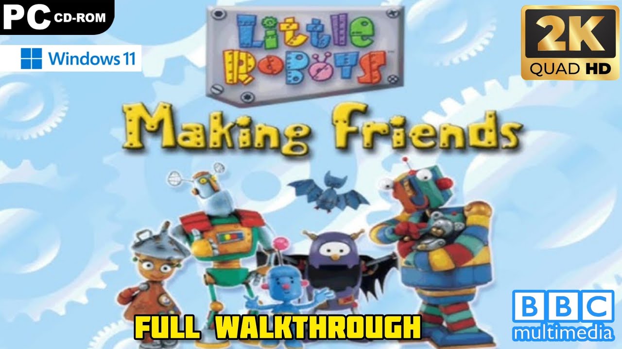 Little Robots: Making Friends (2003) PC Gameplay - 2K60fps