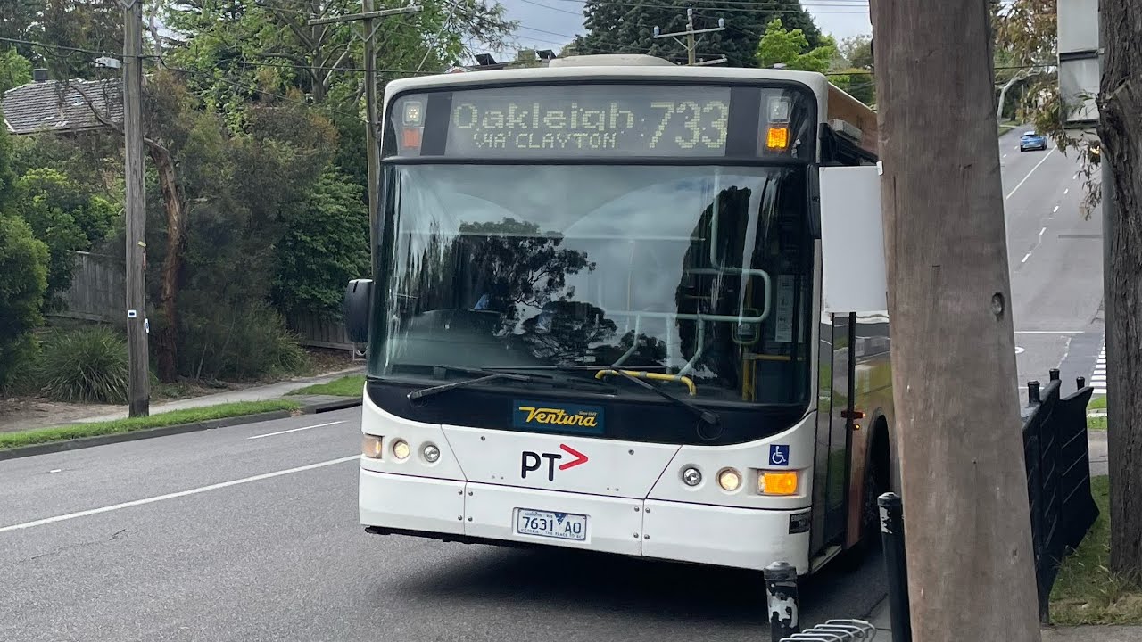 Ventura Oakleigh 834 (SCANIA K230UB | Volgren Malaysia CR228L) On Route 733 To Oakleigh