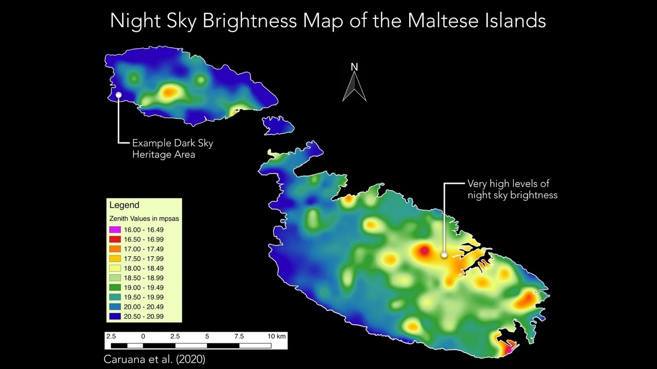 The problem with Malta's street lighting