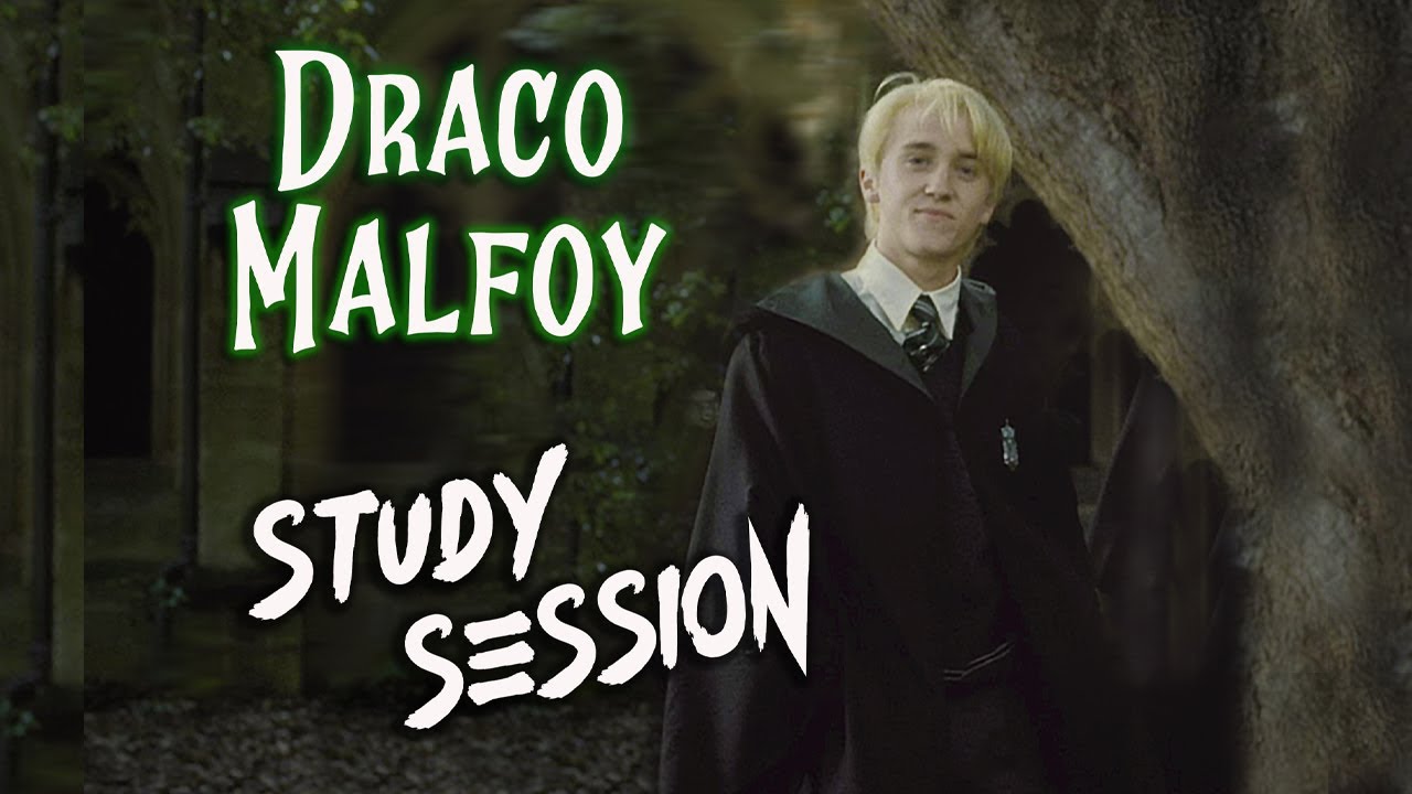 🐍 Draco Malfoy Study Session 1 HOUR 📚 Hogwarts ASMR Ambience POV