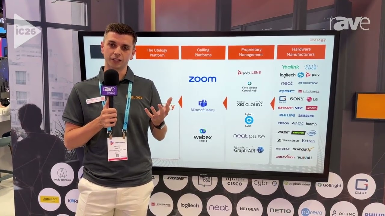 InfoComm 2026: Utelogy представляет платформу для мониторинга и управления, не зависящую от типа ...