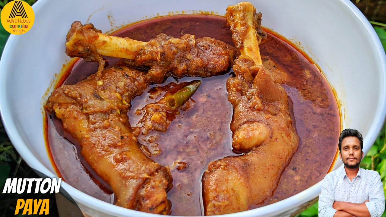 Cooking A Healthy Mutton Paya Recipe | Easy Mutton Paya Recipe | Goat Leg Soup | Paya Recipe