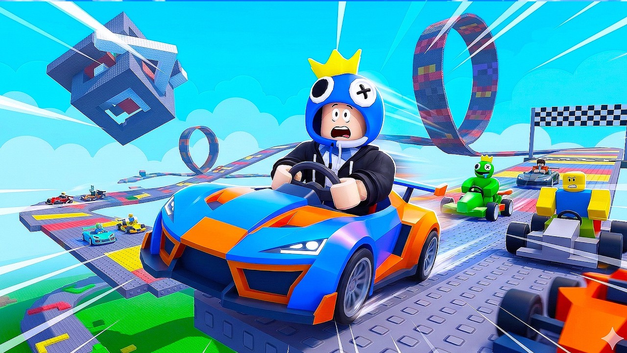 Roblox居然有這麼爽的賽車遊戲