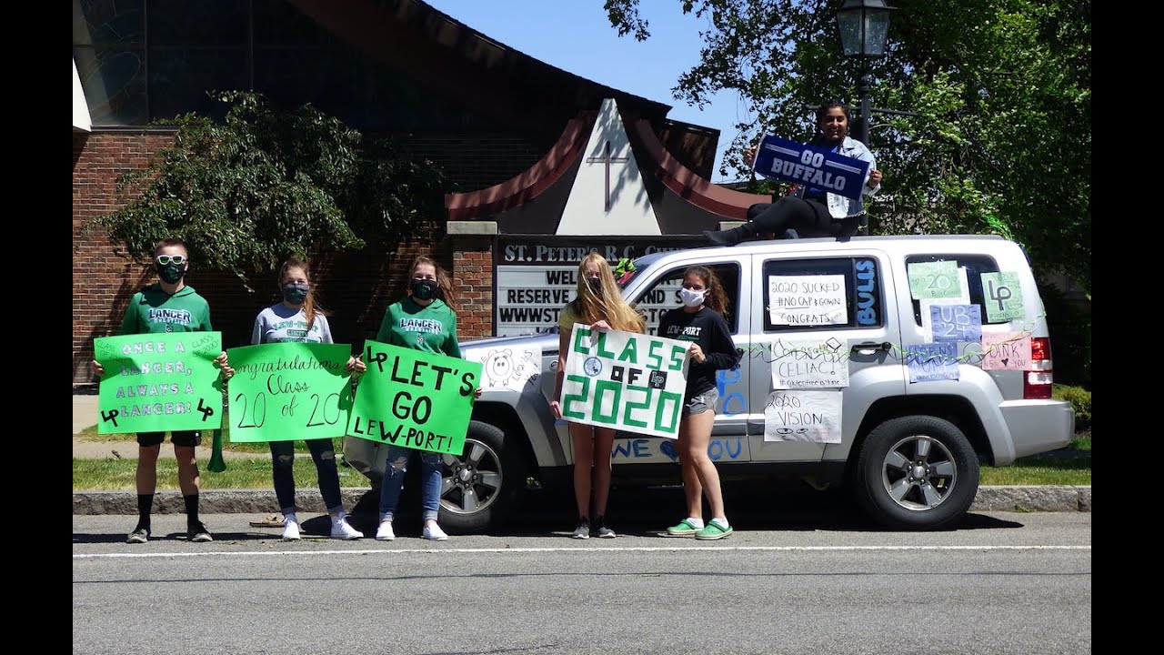Lewiston-Porter High School Class of 2020 parade highlight