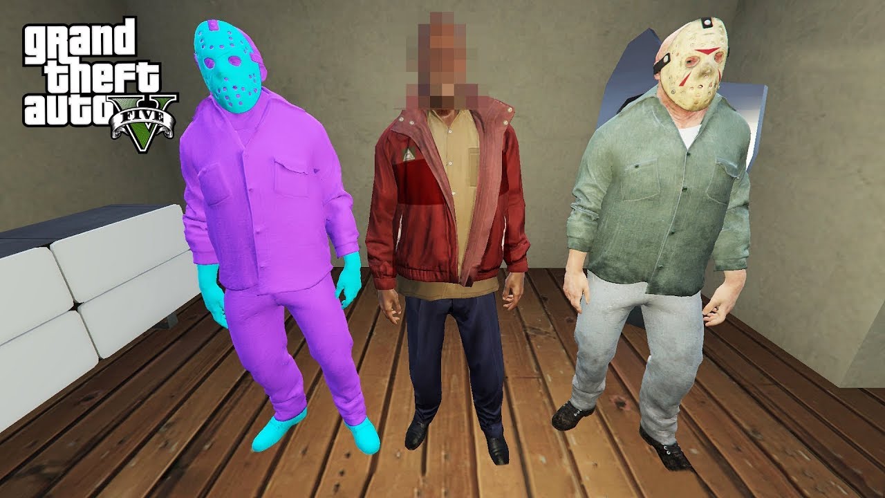 JASON'IN GİZLİ GERÇEK BABASINI BULDUM ! (GTA 5 MODS)
