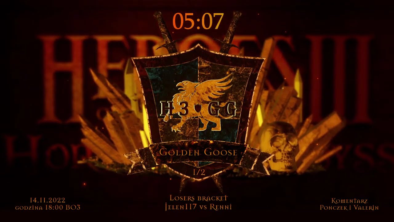 Turniej Golden Goose 1/2 losers bracket - Jelen117 vs Renni (BO3)