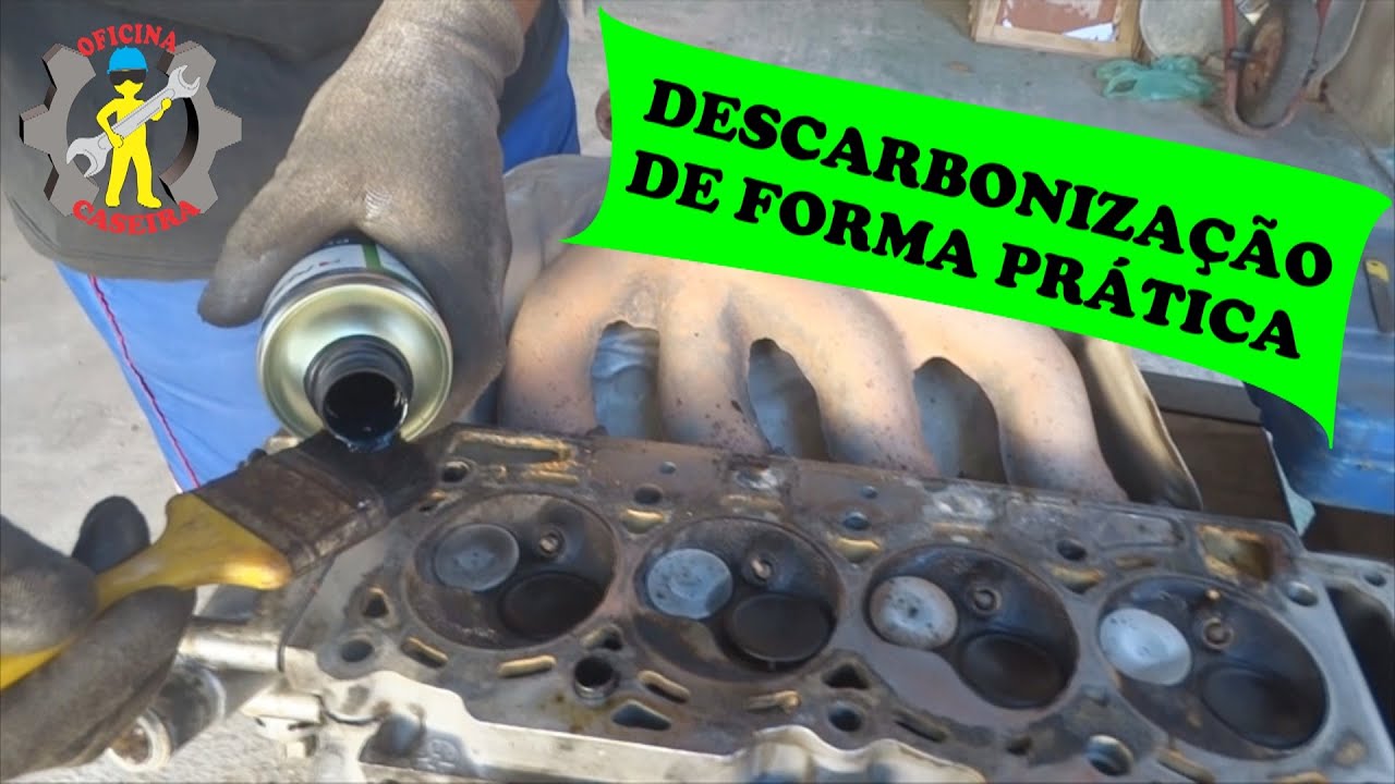 DESCARBONIZAÇÃO DE CABEÇOTE, QUAL PRODUTO USAR? COMO DESCARBONIZAR UM MOTOR, PISTÃO. BORRA DO MOTOR.