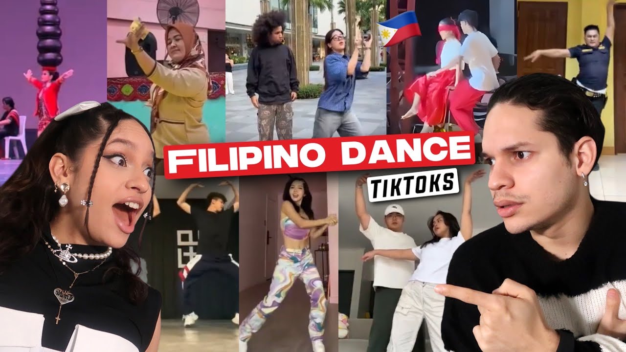 Latinos react to Filipino DANCERS that went viral on REELS & TIKTOK for the first time