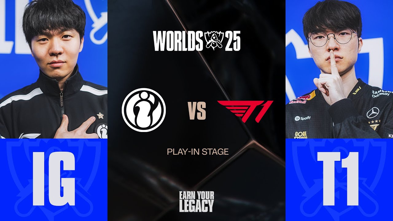 T1 vs IG - PRZEGRANY ODPADA Z MISTRZOSTW ŚWIATA! - WORLDS 2025 PLAY-IN