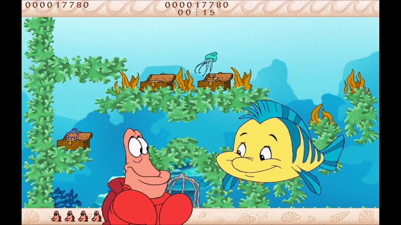 Disney's Arcade Frenzy: Part 4 - Flounder Quest (Gameplay/Walkthrough)